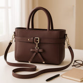 Classic Belt Detail Tote Bag