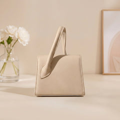 Asymmetric Cutout Flap Bag