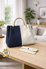 Premium Designer Tote Set (3-in-1)
