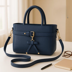 Classic Belt Detail Tote Bag