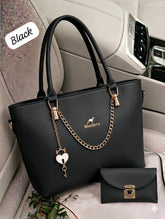 legant Chain Charm Tote Set