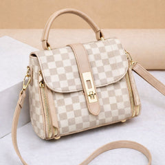 Printed Flap Crossbody Bag