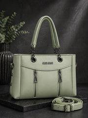 Multi Pocket Shoulder Handbag