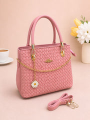 Luxe Floral Shoulder Bag