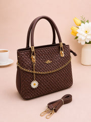 Luxe Floral Shoulder Bag