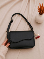 Minimalist Flap Shoulder Handbag