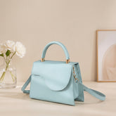 Trapezoid Top Handle Bag