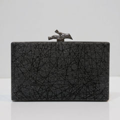 Luxury Glitter Box Clutch