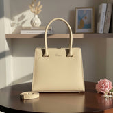 Women's Top Handle Handbag with Detachable Strap