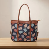 Autumn Maple Leaf Print Shoulder Tote Bag