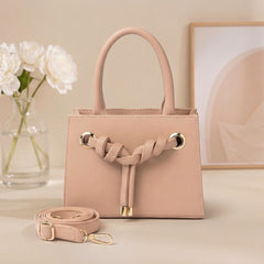 Knot Handle Boxy Bag