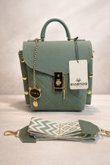 Quilt Charm Mini Crossbody Bag
