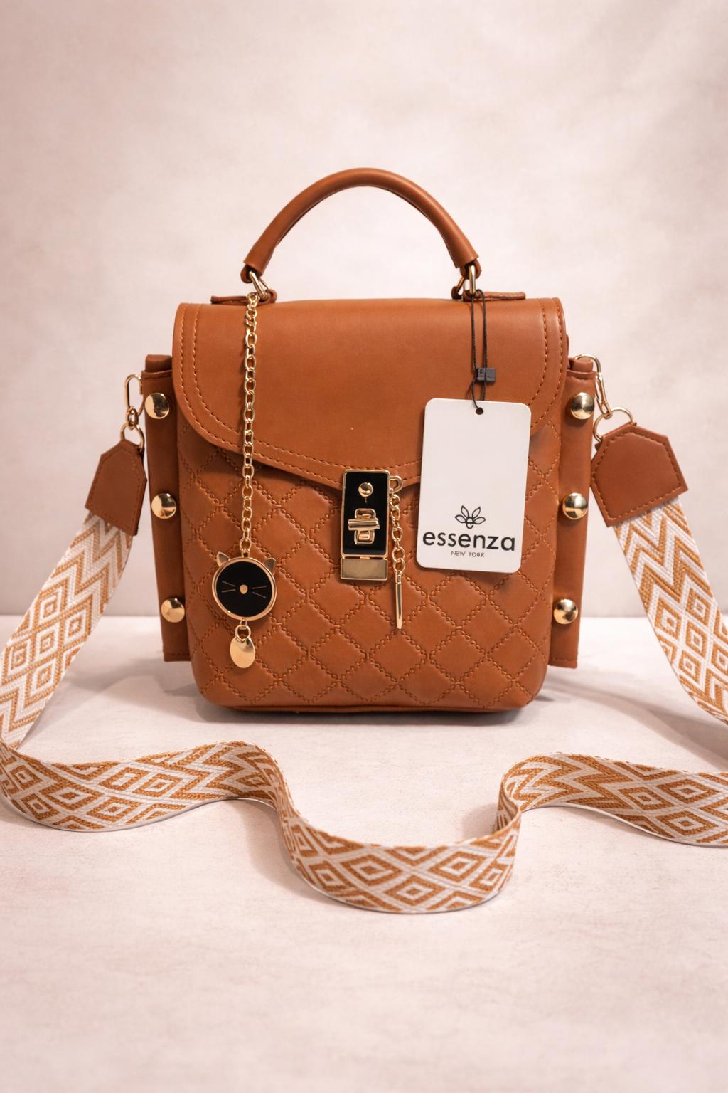 Quilt Charm Mini Crossbody Bag