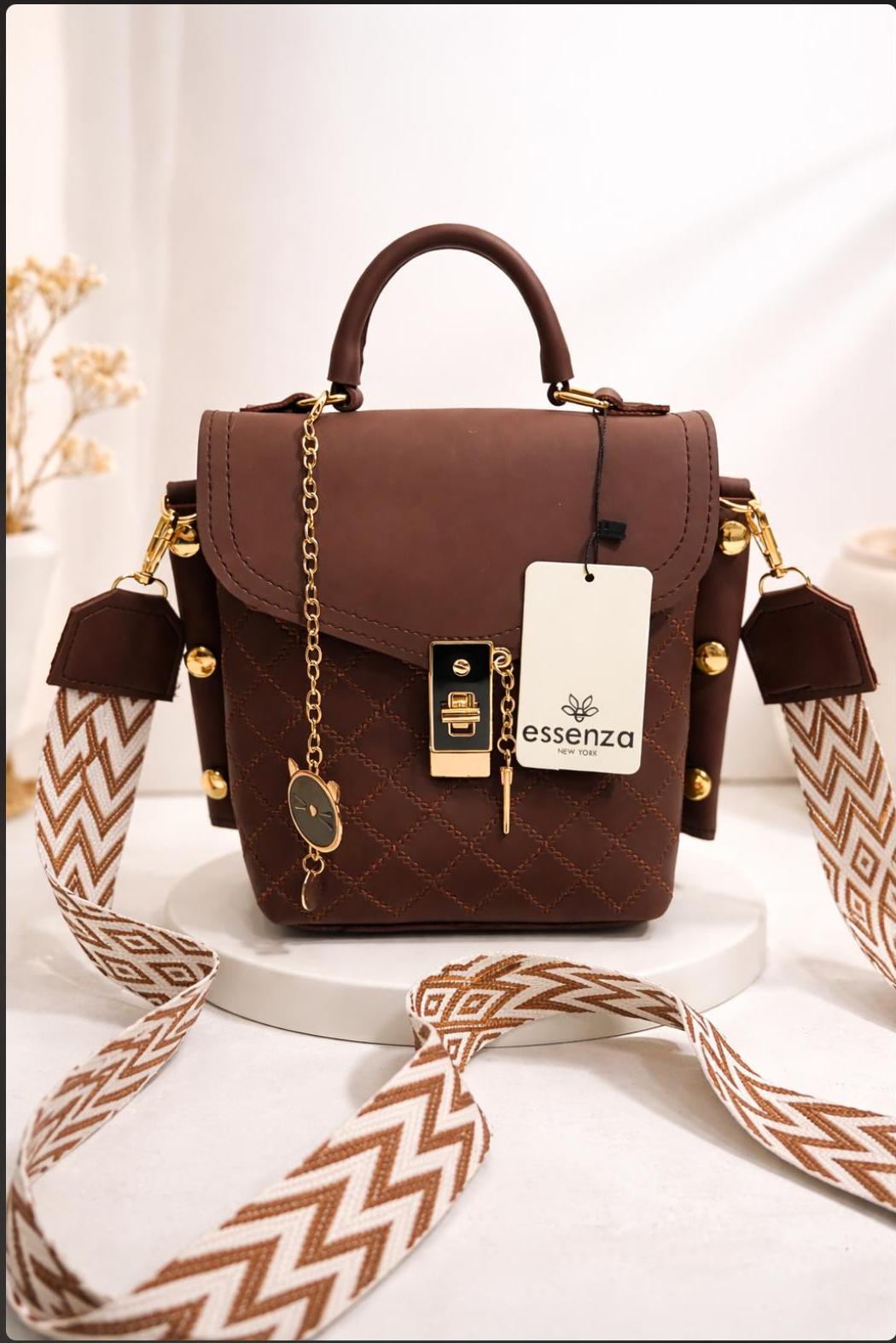 Quilt Charm Mini Crossbody Bag