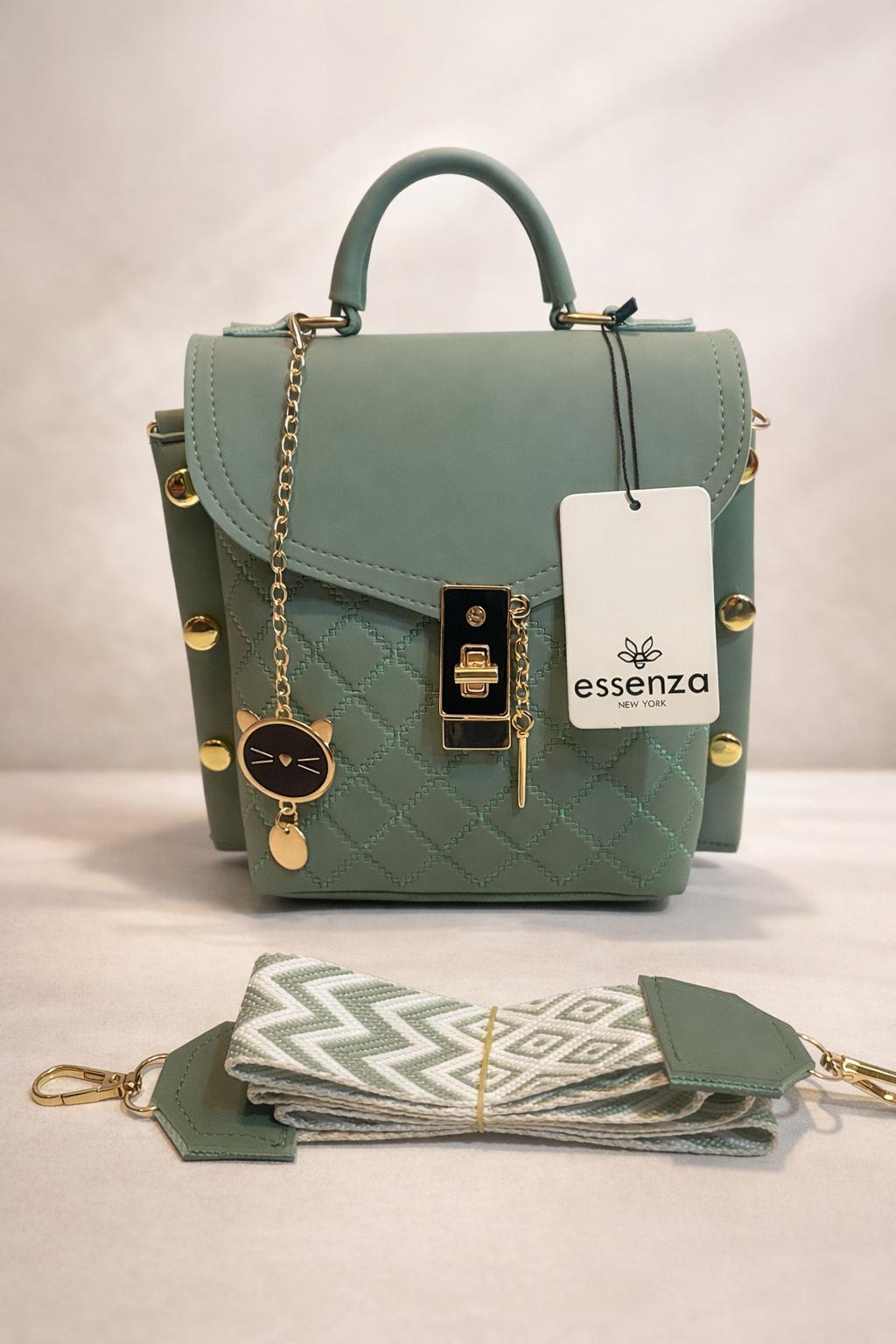 Quilt Charm Mini Crossbody Bag