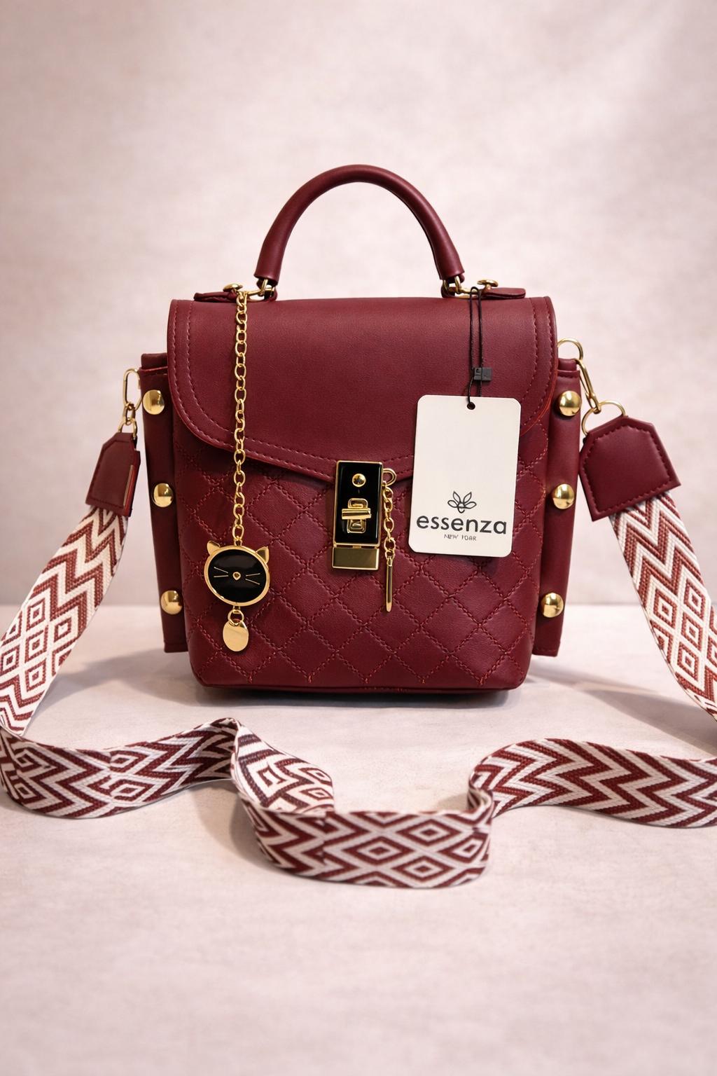 Quilt Charm Mini Crossbody Bag