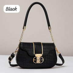 Croc Luxe Shoulder Bag