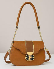Croc Luxe Shoulder Bag