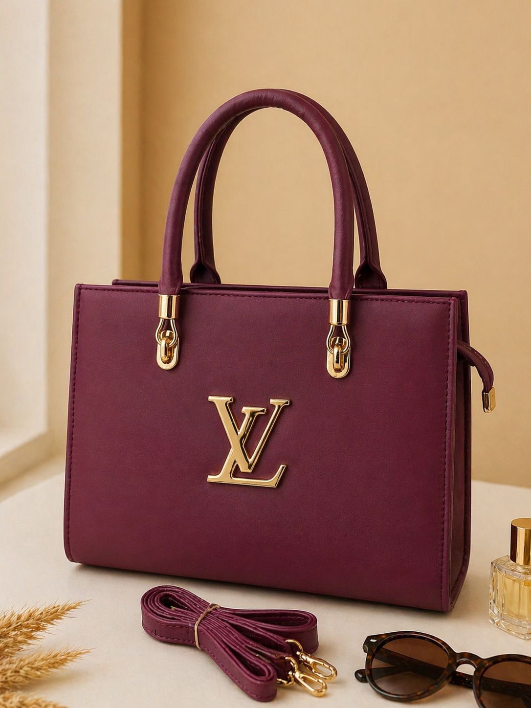 Luxe Structured Handbag