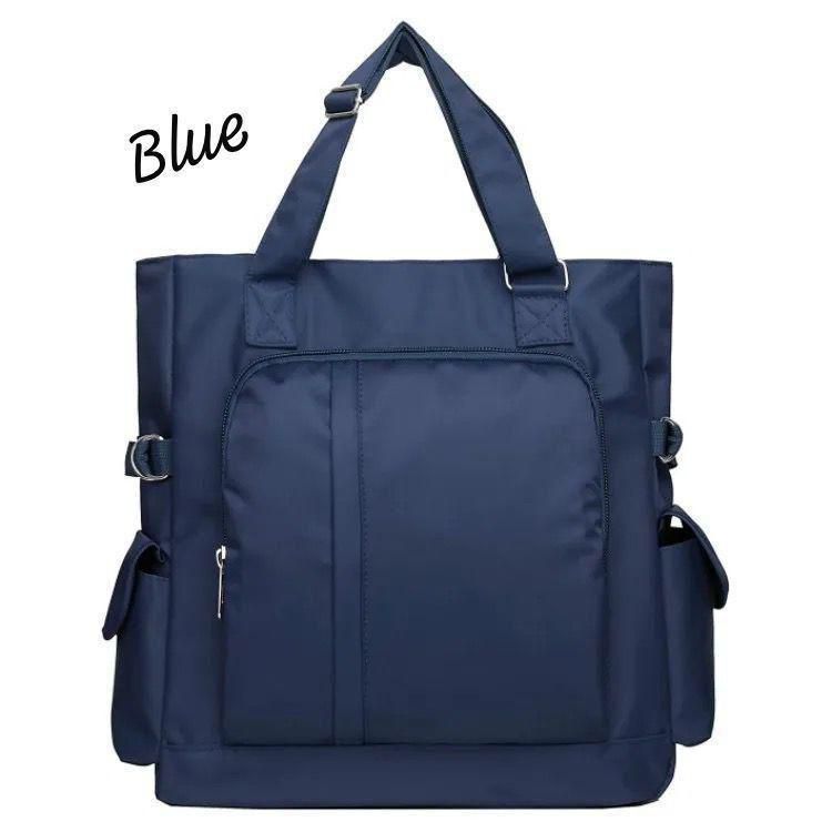 Multi-Pocket Utility Tote Bag