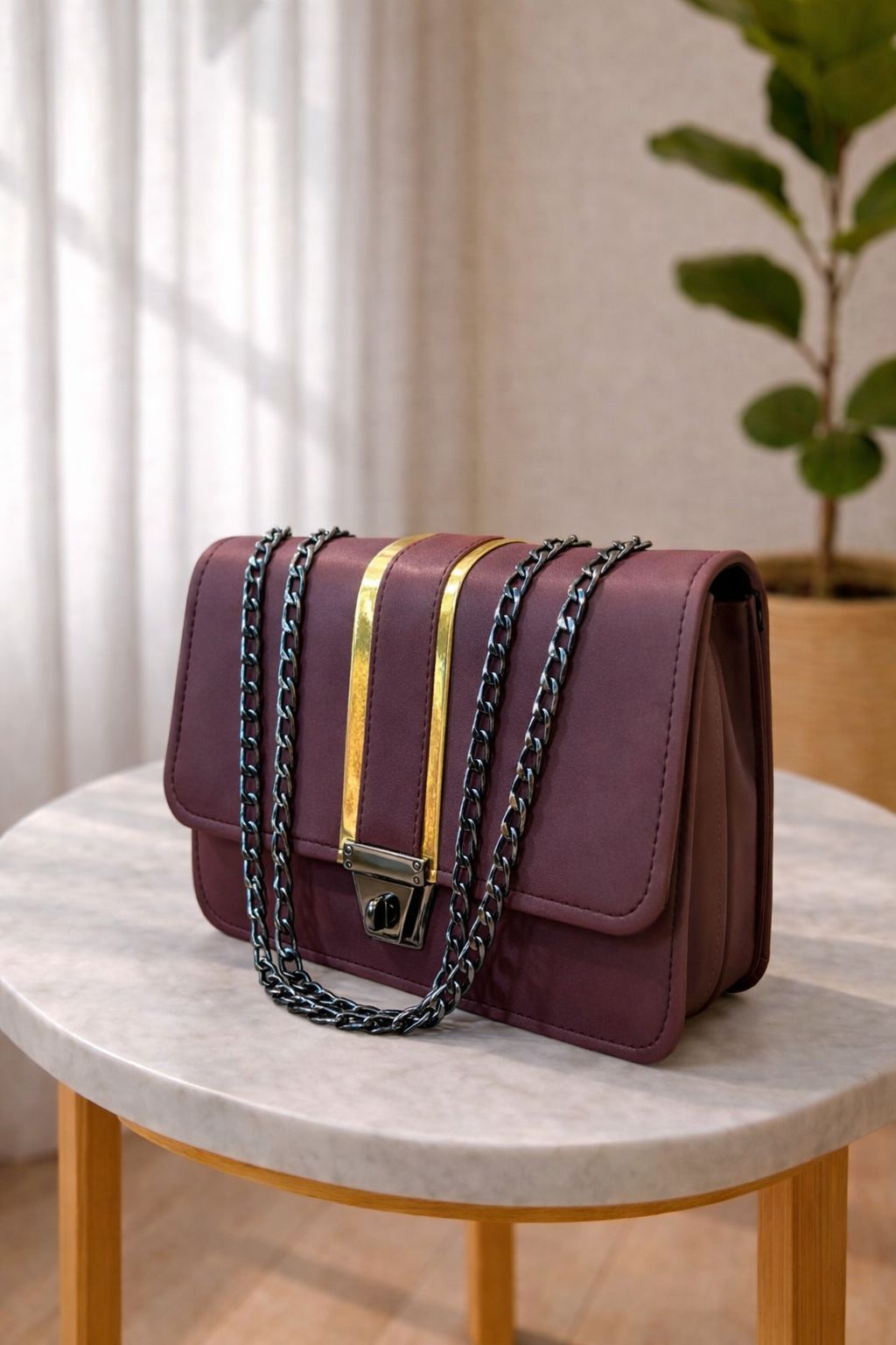 Luxe Chain Shoulder Bag