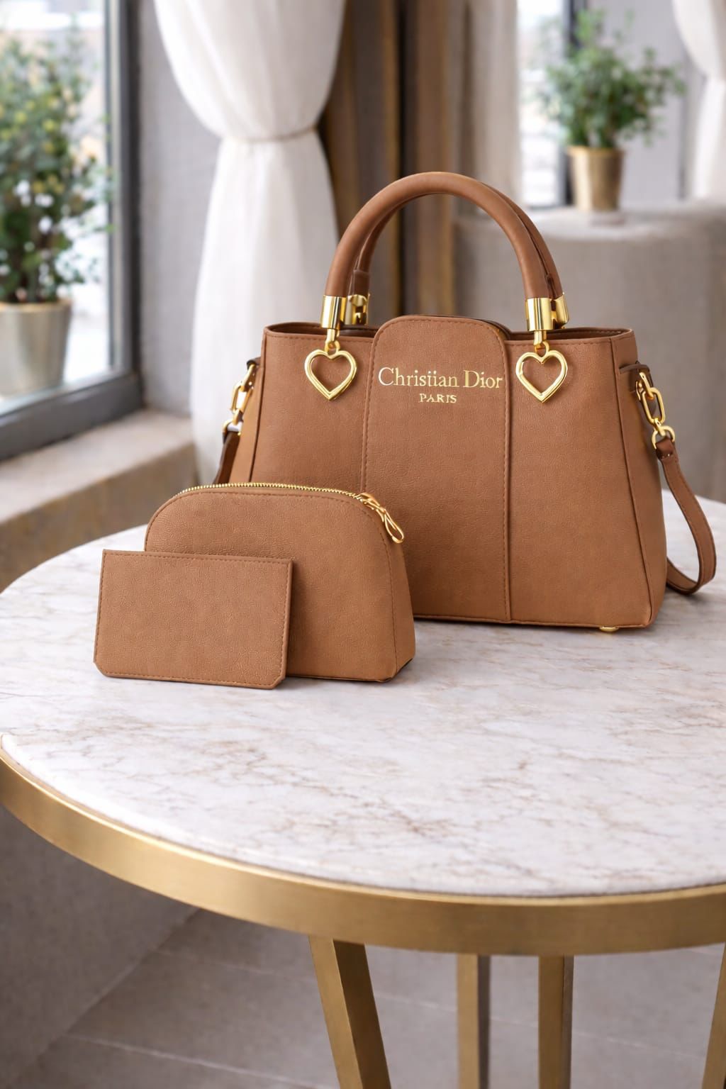 Elegant Designer Style 3-Piece Bag Set