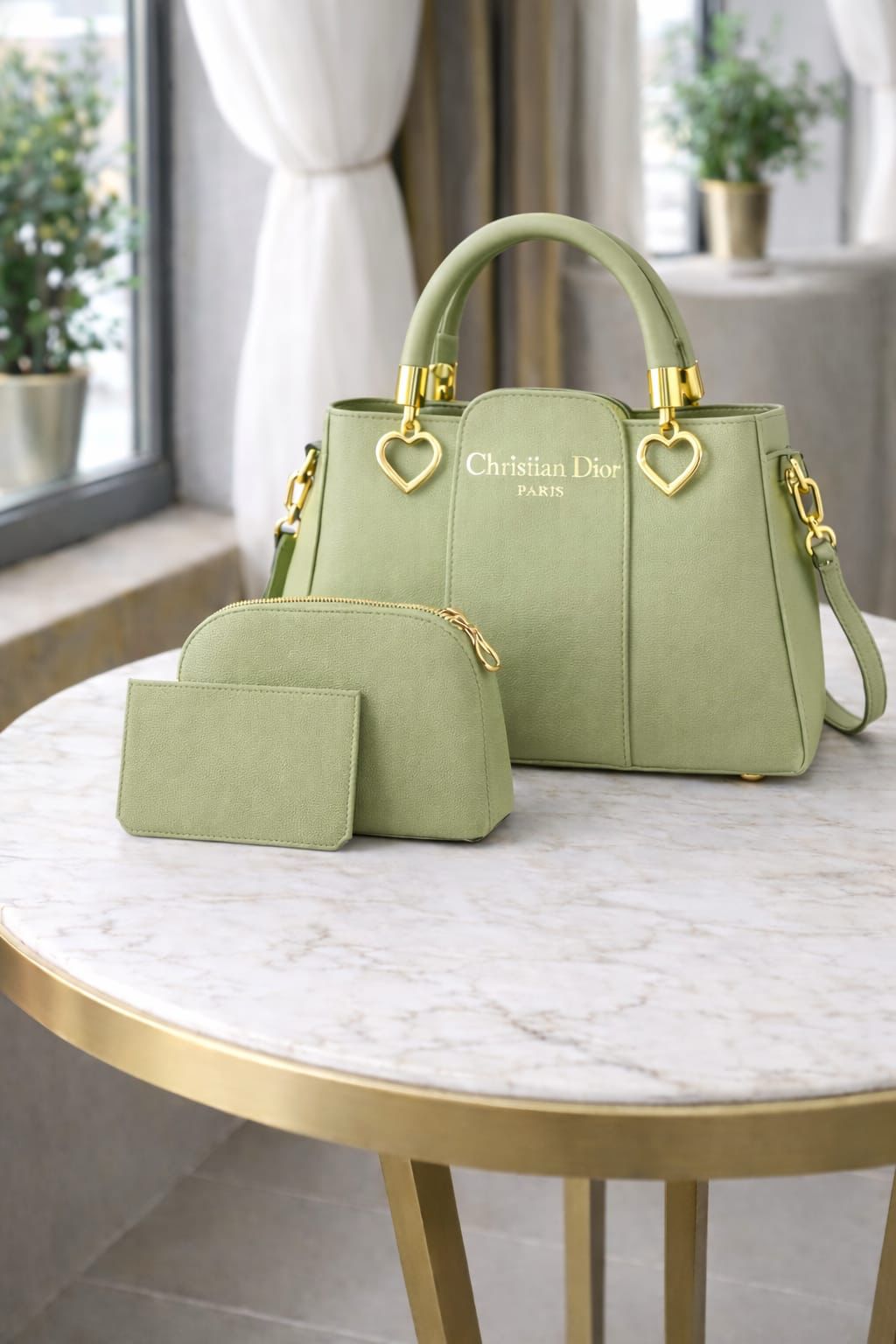 Elegant Designer Style 3-Piece Bag Set