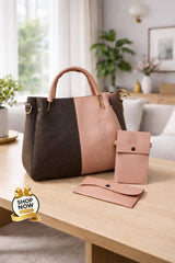 Premium Designer Tote Set (3-in-1)