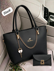 legant Chain Charm Tote Set