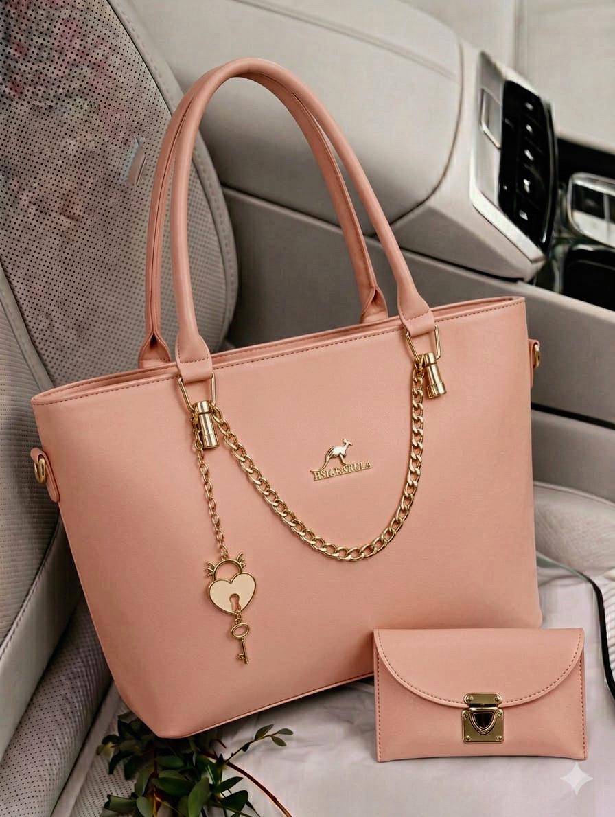legant Chain Charm Tote Set