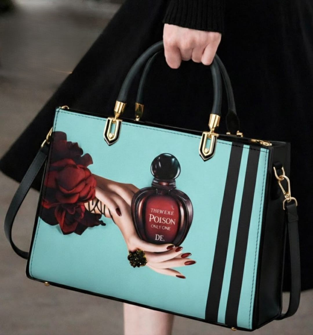 Designer Inspired Graphic Tote