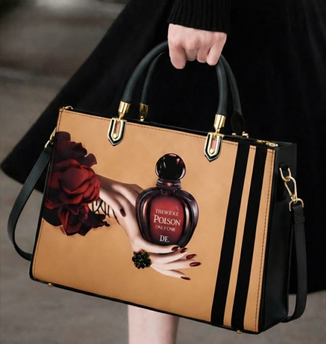 Designer Inspired Graphic Tote