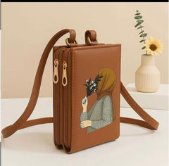 3 Zipper Luxury bag Cross Body For Womens