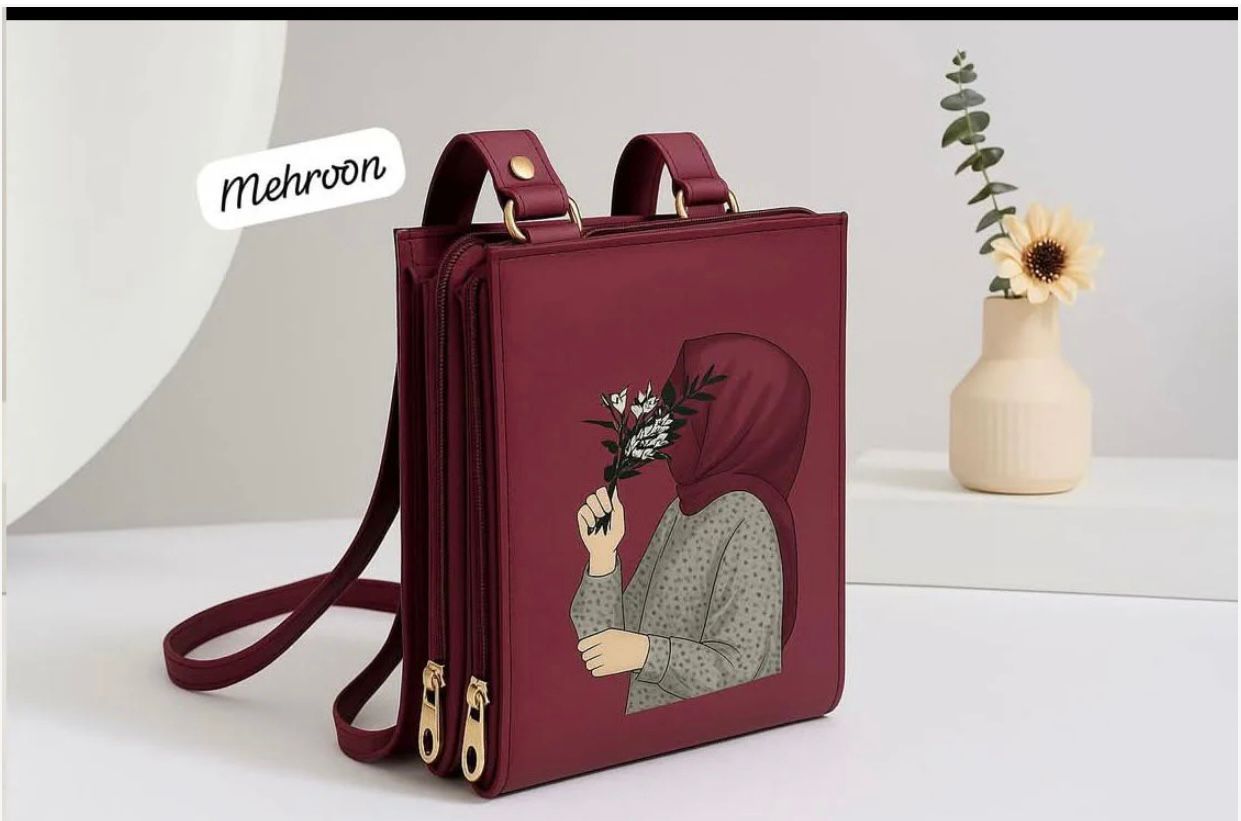 3 Zipper Luxury bag Cross Body For Womens