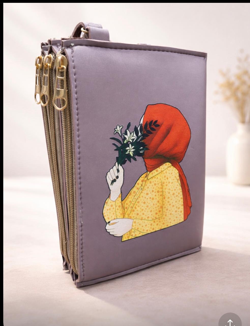 3 Zipper Luxury bag Cross Body For Womens