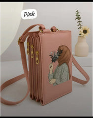 3 Zipper Luxury bag Cross Body For Womens