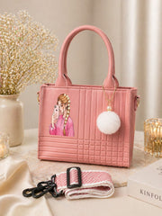 Girl Print Handbag