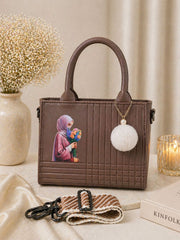 Girl Print Handbag