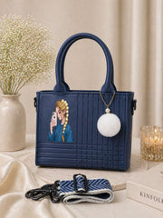 Girl Print Handbag