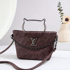 Cat Handle Chain Handbag