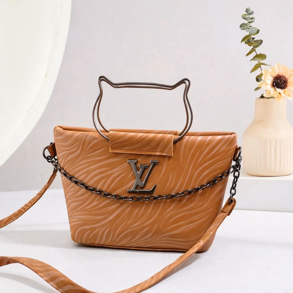 Cat Handle Chain Handbag