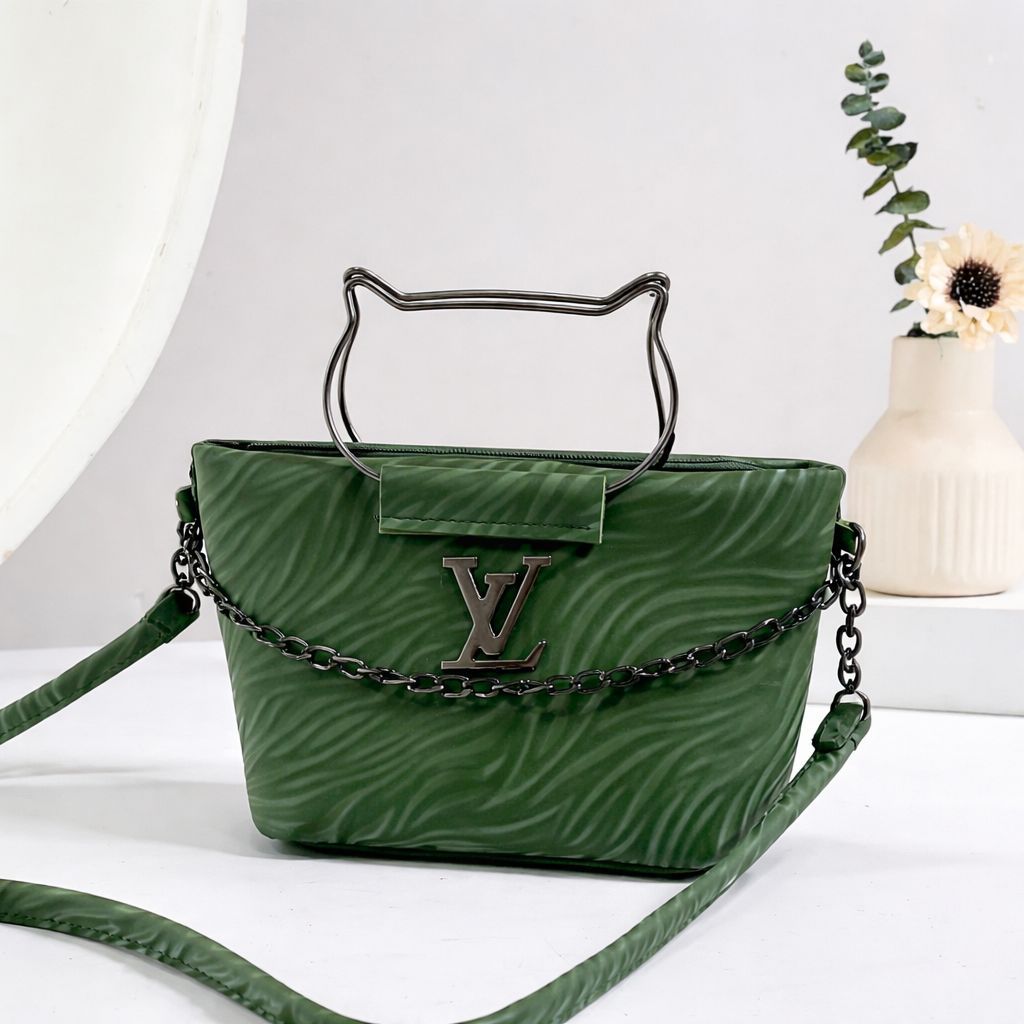 Cat Handle Chain Handbag