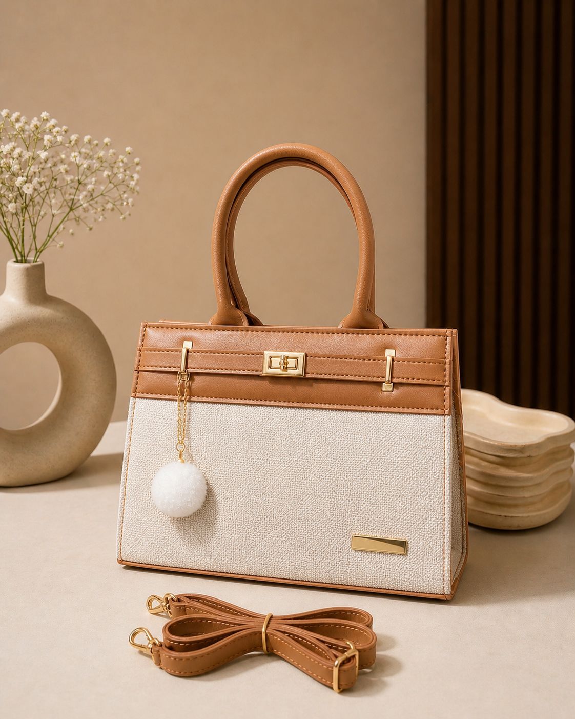 Modern Classic Top Handle Bag