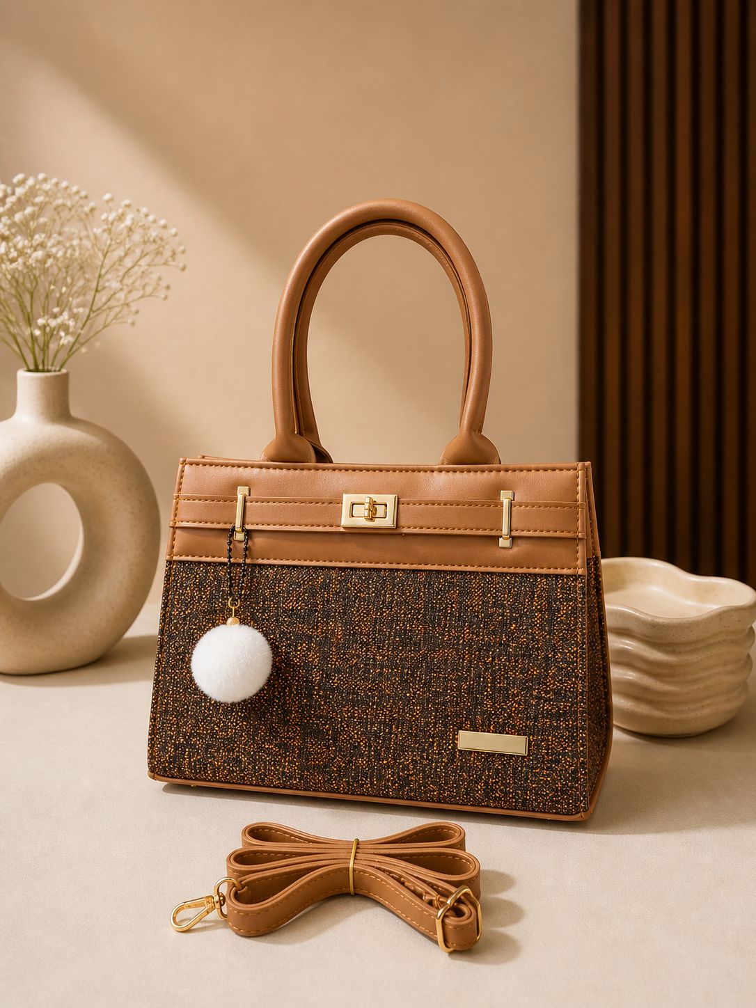 Modern Classic Top Handle Bag