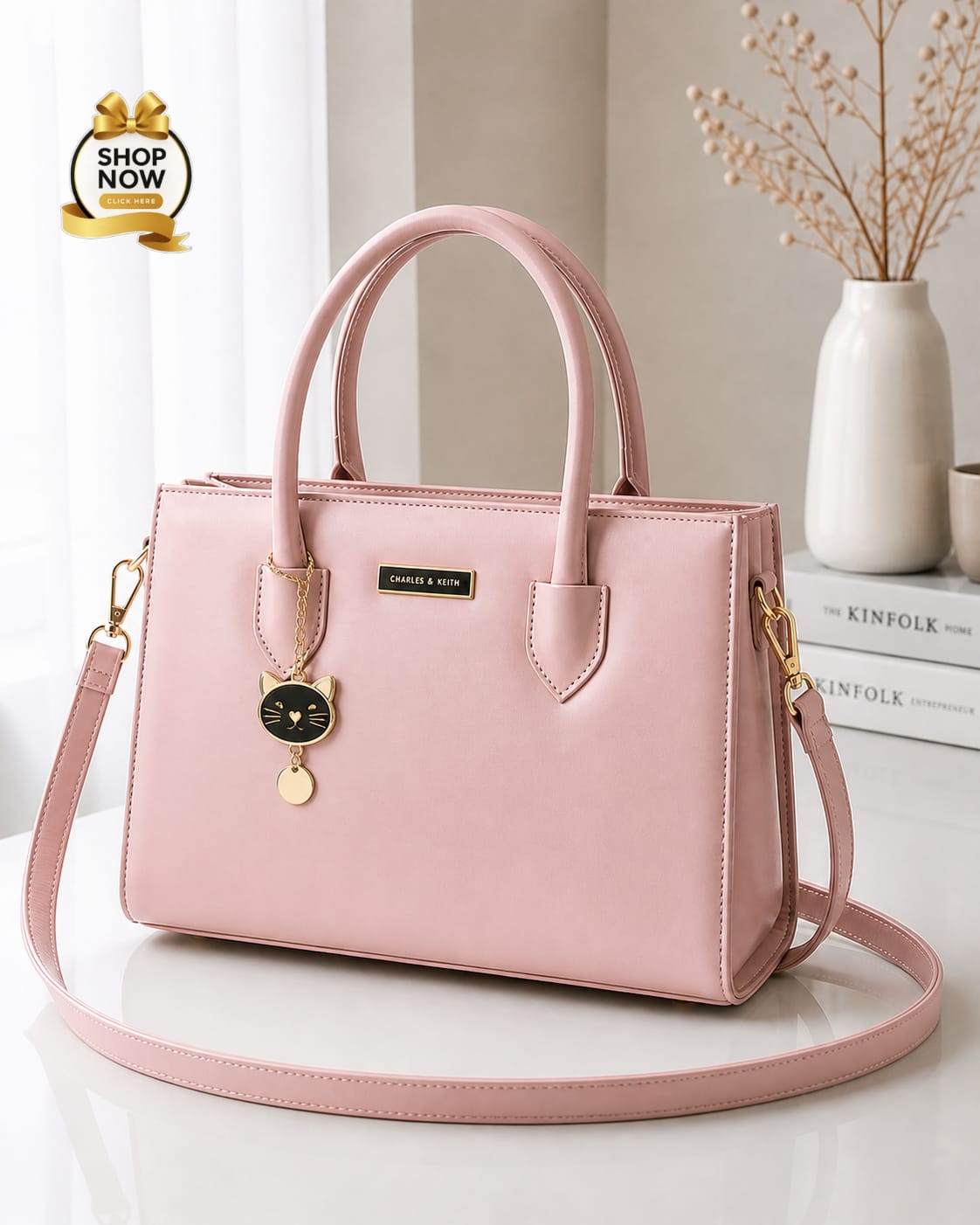 Elegant Charm Tote Handbag