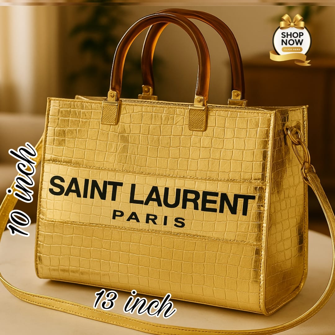 Luxury Croc Texture Tote Handbag