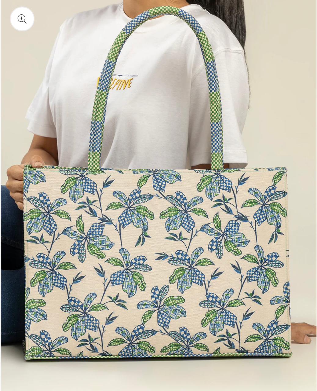 Culture Canvas Tote Eclipse Floral