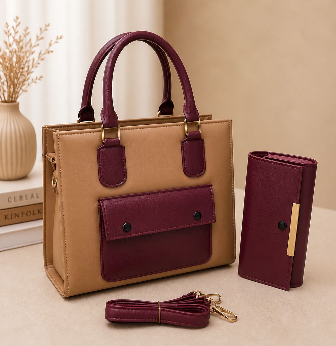 Grace Luxe Tote Set