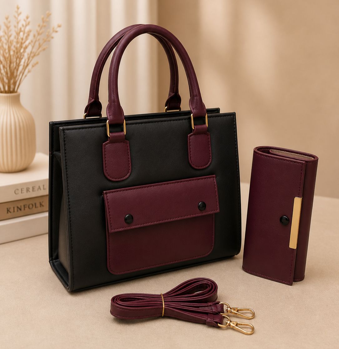 Grace Luxe Tote Set