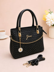 Luxe Floral Shoulder Bag